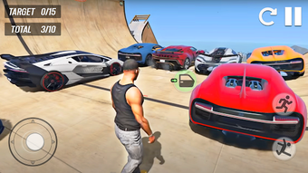 Car Stunt Driving 3D Mega Ramp