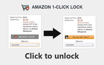 Amazon 1-Click Lock