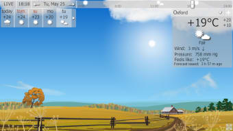 Free weather Screensaver