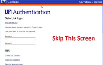 UF Auto-Login