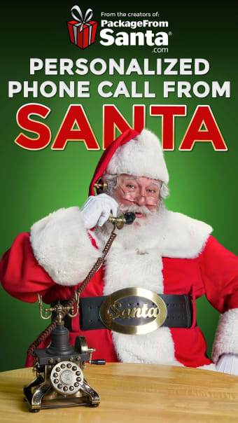 Personalized Call from Santa Simulated