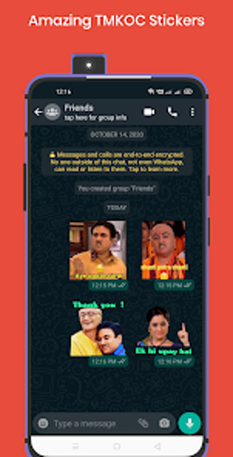 Jethalal Stickers for WhatsApp