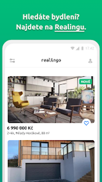 Realingo: reality k prodeji i