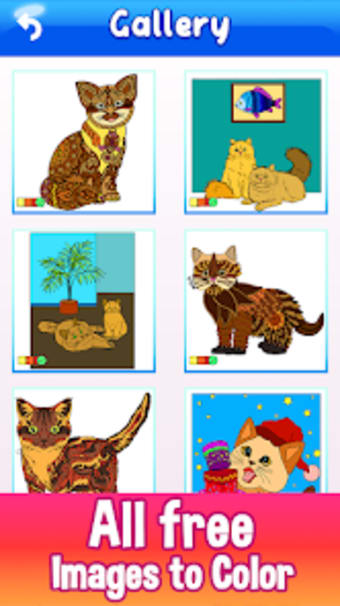 Cats Color by Number