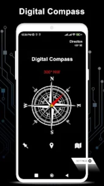Digital Compass Simulator