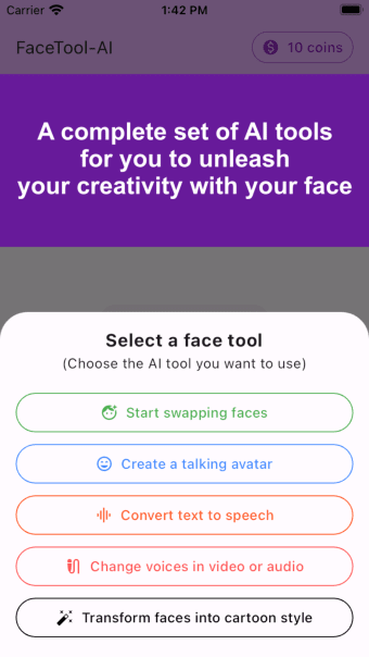 FaceTool: Face Swap  AI Voice