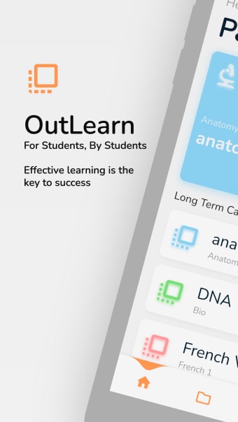OutLearn Flashcards