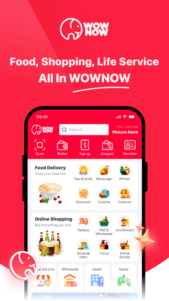 WOWNOW -Food Delivery Shopping