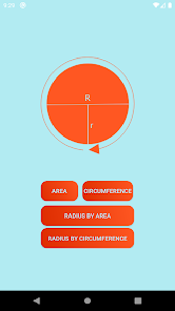 Circle Calculator Pi Radius