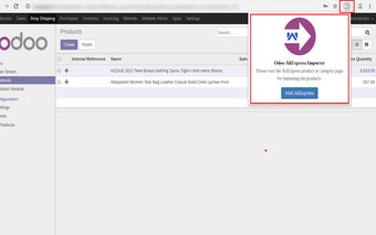 Odoo Aliexpress Importer