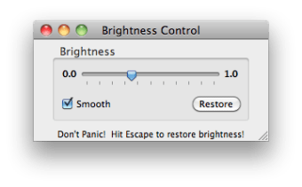 Brightness Control
