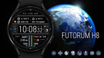 Futorum H8 Digital watch face