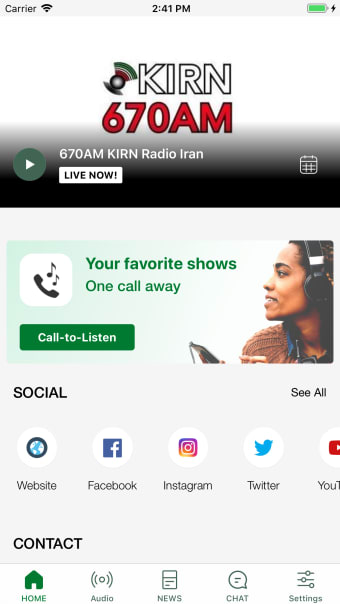 670AM KIRN Radio Iran