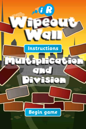 Wipeout Wall Multiplication  Division