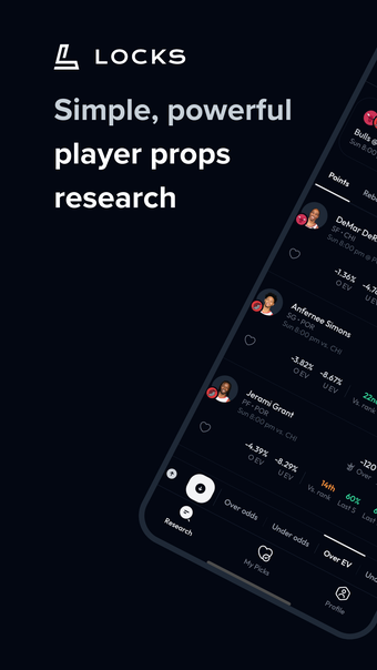 Locks  AI Sports Research