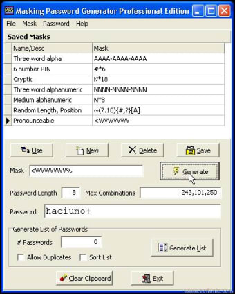for windows download PasswordGenerator 23.6.13