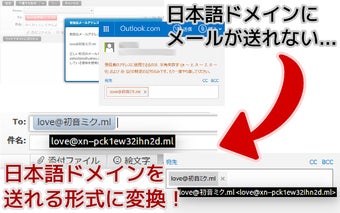 Japanese Domain Email Enabler