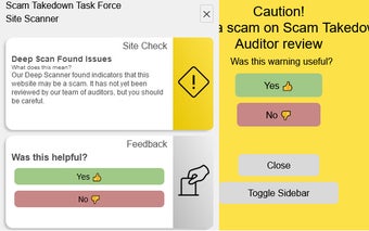 Scam Takedown Task Force Site Scanner