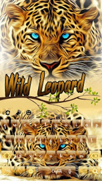 Wild Leopard Keypad