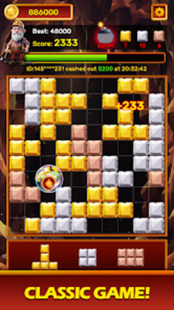Block Puzzle: Gold Rush