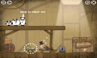 3 Pandas - Escape Game
