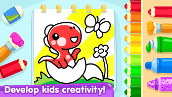 Coloring Pages: Baby Games