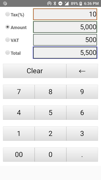 VAT Calculator