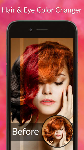 Hair Color Changer & Eye Color Changer - Beautify Hairstyle with perfect makeup editor