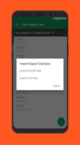 Sim Contacts Tool - Sim Contacts Backup  Transfer