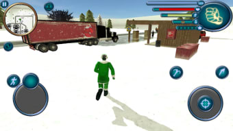 Santa Claus Rope Hero Vice Town Fight Simulator