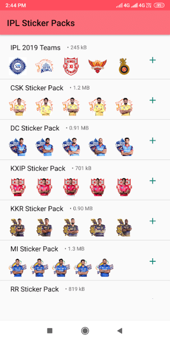 IPL 2020 Stickers for Whatsapp - IPL WAStickerApps
