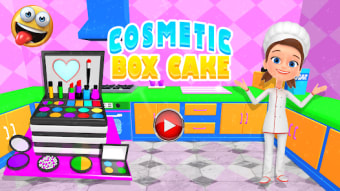 3D Makeup Kit Cake Games