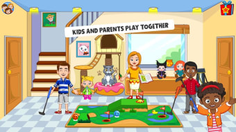 My Town : Best Friends House games for kids