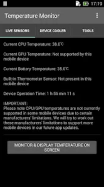 Temperature Monitor - CPU GPU