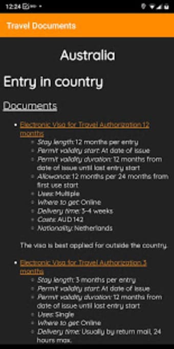 Travel Papers  Procedures