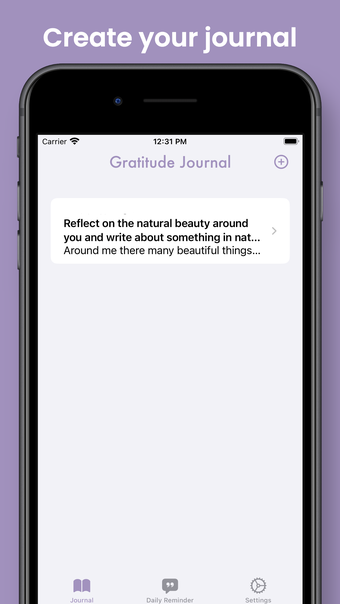 PositiveMe: prompted journal