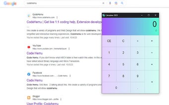 Calculator Chrome