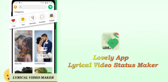 Lovely App : Lyrical Video Status Maker 2021
