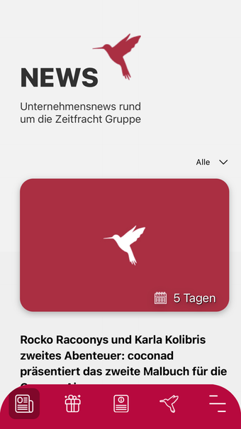 Zeitfracht Mitarbeiter-App