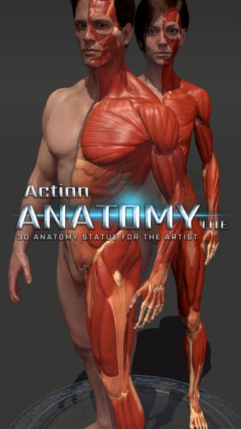 Action Anatomy - 3D anatomy pose app for artists