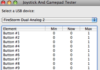 Joystick And Gamepad Tester