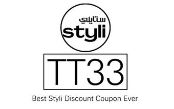 Styli Coupon TT33  discount KSA / UAE