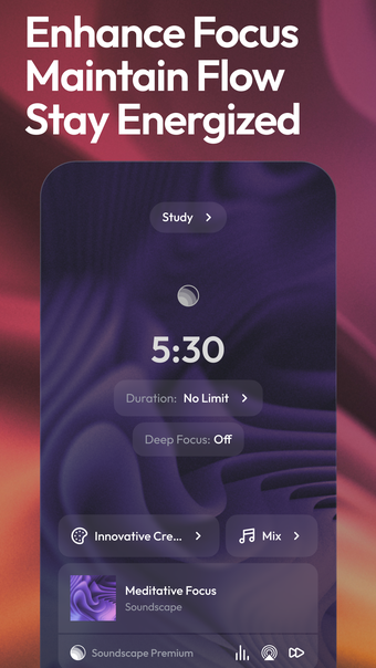 Soundscape: Focus Music Timer