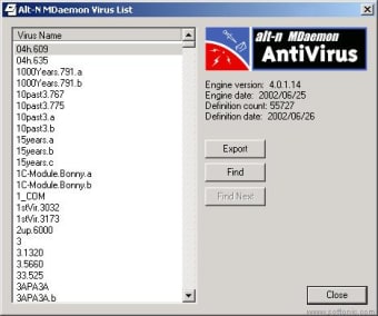 Alt-N MDaemon AntiVirus