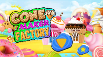 Cone Maker Factory: Dessert Biscuit Cooking Game