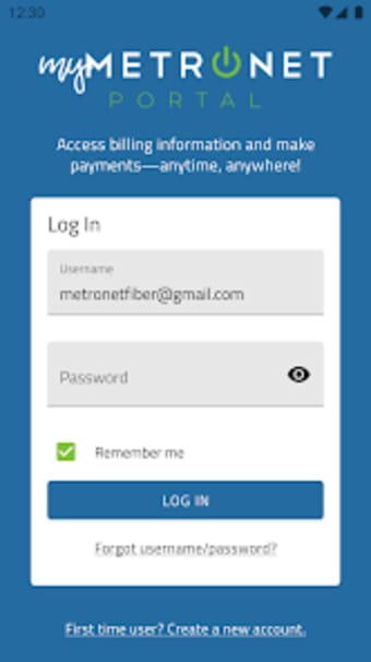 myMetroNet Portal