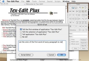 Tex-Edit Plus X