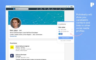 Pickideally - find candidates' contacts