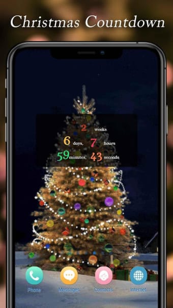 Christmas Countdown 2020 - Xmas Live Wallpaper