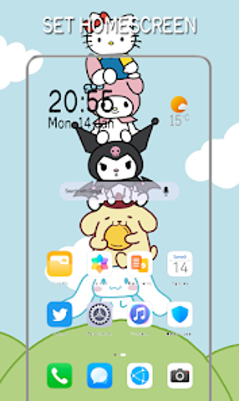 Wallpaper for Sanrio kawaii 4k